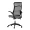 Kancelářská židle Autronic Kancelářská židle, houpací mech., černá MESH, plast. Kříž (KA-A182 BK) (6)