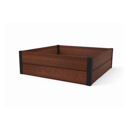 Vyvýšený záhon Keter Maple Square hnědý
