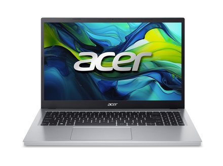 Notebook 15,6 Acer Aspire Go 15/AG15-31P-30T7/i3-N305/15,6&apos;&apos;/FHD/8GB/512GB SSD/UHD Xe/W11H/Silver/2R (NX.KRPEC.005)