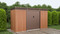Zahradní domek G21 GRAH 483 - 340 x 142 cm, hnědý (3)