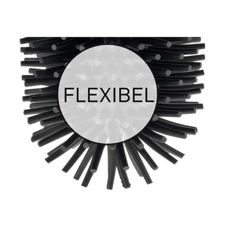 WC štětka Kela KL-24308 La Brosse plast světle šedá (7)