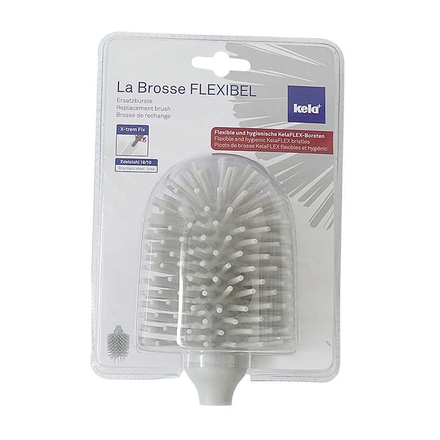 Náhradní kartáč WC štětky Kela KL-24306 La Brosse TPR světle (8)