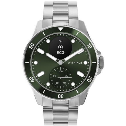 Chytré hodinky Withings Scanwatch Nova 43mm - zelené