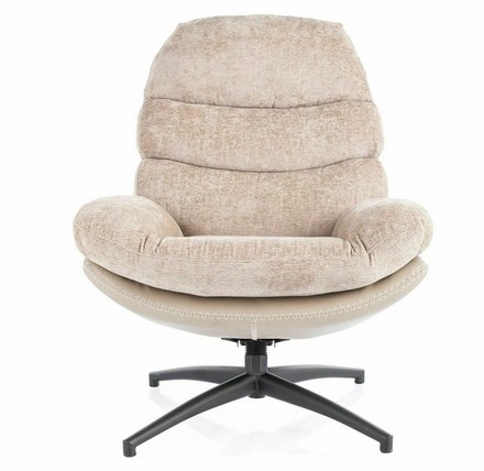 Křeslo Signal GISELLE růžová typ 236 / syntetická kůže béžová typ 237