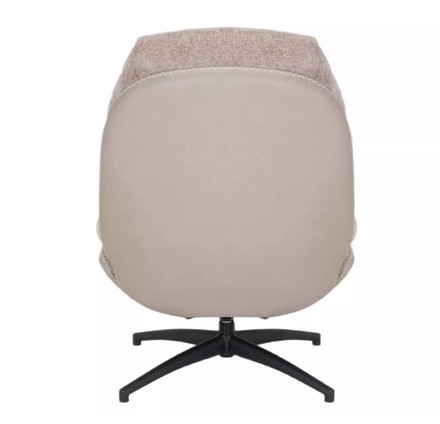 Křeslo Signal GISELLE růžová typ 236 / syntetická kůže béžová typ 237 (3)