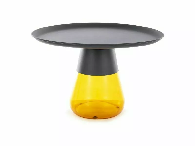 konferenční stolek Signal TIFFANY B černá/pomeranč, 70cm