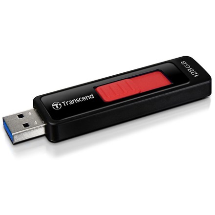 USB Flash disk Transcend JetFlash 760 128 GB USB 3.1 Gen 1 - černý/ červený