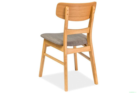 Dřevěná jídelní židle Signal CD-61 dub/šedá typ. 40 (1)