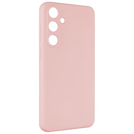 Kryt na mobil Fixed Story na Samsung Galaxy S24+ - růžový