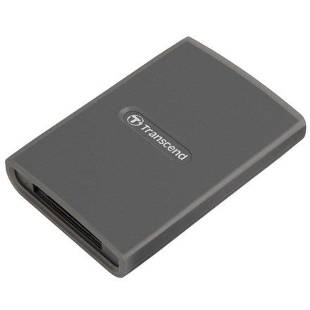 Čtečka paměťových karet Transcend RDE2, USB-A, USB-C/ CFexpress typ B - šedá