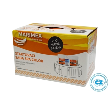 Chemie pro vířivky Marimex Startovací sada Spa chlor mini (1)