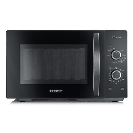 Mikrovlnná trouba s grilem Severin MW 7785, 25l, černá