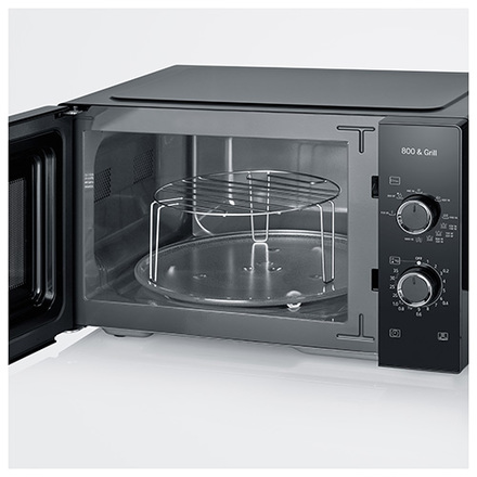 Mikrovlnná trouba s grilem Severin MW 7785, 25l, černá (2)