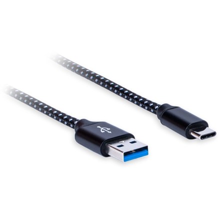 USB kabel AQ USB 3.1/ USB-C, 1, 8m - černý