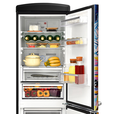 Kombinovaná lednice Vestfrost VR-FB373-2EOBMAA, Anthony black (3)