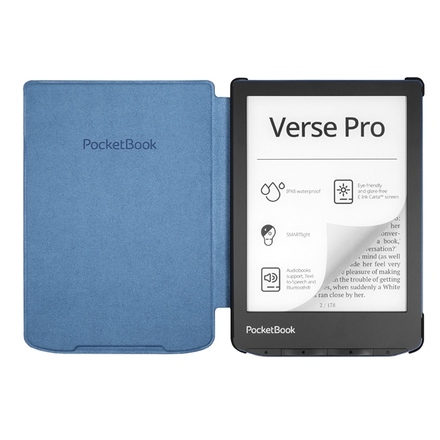Pouzdro pro čtečku e-knih Pocket Book pro 629 Verse a 634 Verse Pro - modré (4)