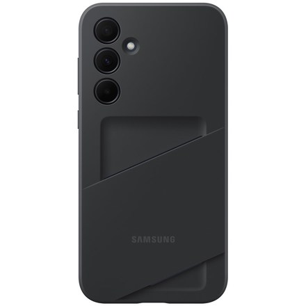 Kryt na mobil Samsung Galaxy A35 s kapsou na kartu - černý