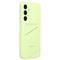 Kryt na mobil Samsung Galaxy A35 s kapsou na kartu - zelený (1)
