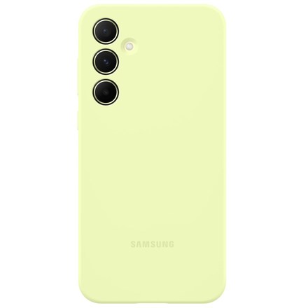 Kryt na mobil Samsung Silicone na Samsung Galaxy A55 - zelený