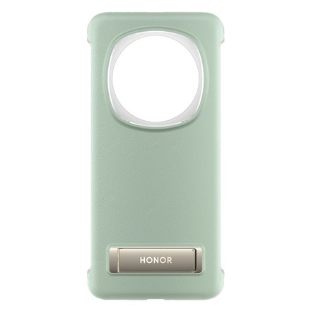 Kryt na mobil Honor Magic6 Pro PU Bracket Case - zelený