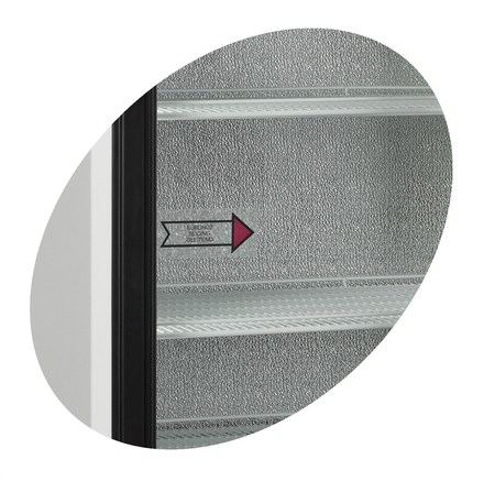 Chladicí skříň prosklené posuv Tefcold FSC 1000 S-P (1)