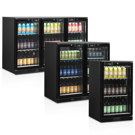 Minibar prosklené křídlové dveře Tefcold DB106H (5)