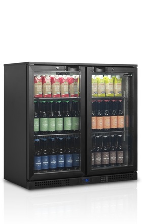 Minibar prosklené křídlové dveře Tefcold BA21H (3)