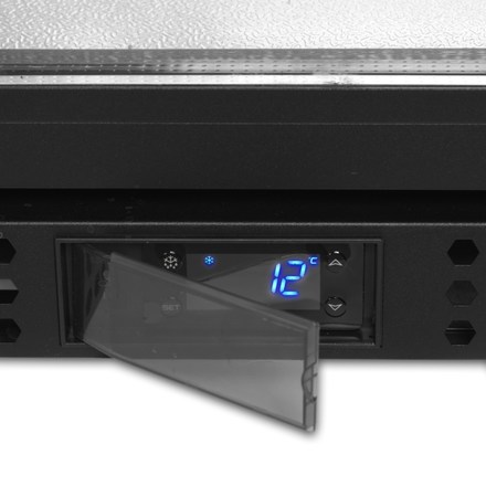 Minibar prosklené křídlové dveře Tefcold BA26H (2)