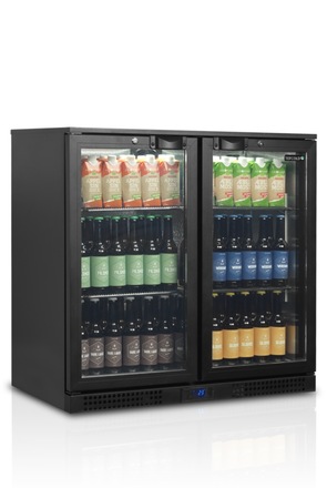 Minibar prosklené křídlové dveře Tefcold BA26H (3)
