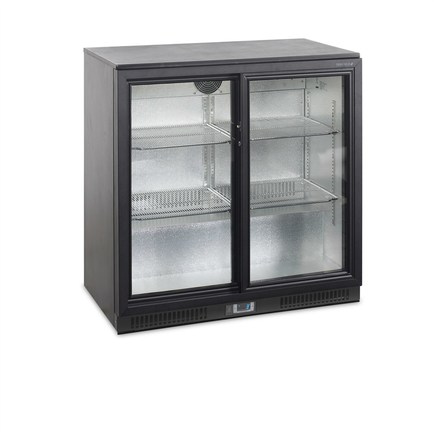Minibar prosklené křídlové dveře Tefcold BA21S