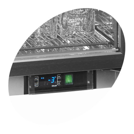 Mrazicí skříň prosklené dveře Tefcold GF 200 VSG (1)