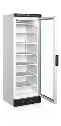 Mrazicí skříň prosklené dveře Tefcold UFFS371G (4)