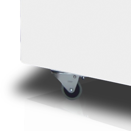 Pultová mraznička prosklené rovné víko Byfal ARO 401/2 Red Edge (2)