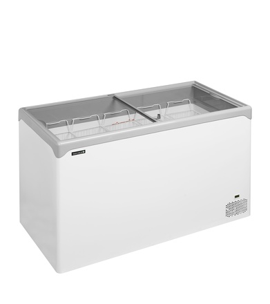 Pultová mraznička prosklené rovné víko Tefcold NIC 401 SC