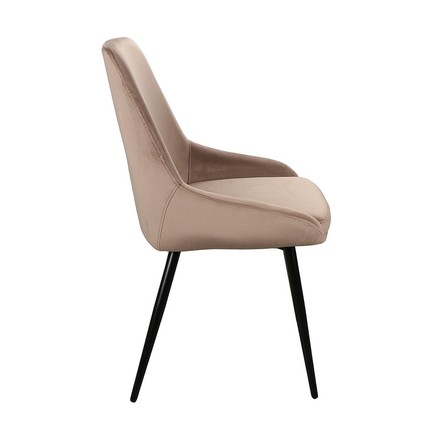 Moderní jídelní židle Signal Cobe Velvet béžová Bluvel 40 (1)