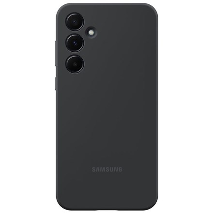 Kryt na mobil Samsung Silicone na Samsung Galaxy A55 - černý