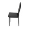 Moderní jídelní židle Autronic Židle jídelní, černá látka, kov šedá (DCL-374 BK2) (16)