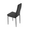 Moderní jídelní židle Autronic Židle jídelní, černá látka, kov šedá (DCL-374 BK2) (17)