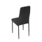 Moderní jídelní židle Autronic Židle jídelní, černá látka, kov šedá (DCL-374 BK2) (18)