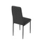 Moderní jídelní židle Autronic Židle jídelní, černá látka, kov šedá (DCL-374 BK2) (20)