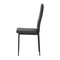 Moderní jídelní židle Autronic Židle jídelní, černá látka, kov šedá (DCL-374 BK2) (4)