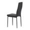 Moderní jídelní židle Autronic Židle jídelní, černá látka, kov šedá (DCL-374 BK2) (6)
