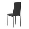 Moderní jídelní židle Autronic Židle jídelní, černá látka, kov šedá (DCL-374 BK2) (7)