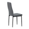 Moderní jídelní židle Autronic Židle jídelní, šedá látka, kov šedá (DCL-374 GREY2) (9)