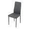 Moderní jídelní židle Autronic Židle jídelní, šedá látka, kov šedá (DCL-374 GREY2) (13)