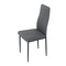 Moderní jídelní židle Autronic Židle jídelní, šedá látka, kov šedá (DCL-374 GREY2) (14)