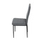 Moderní jídelní židle Autronic Židle jídelní, šedá látka, kov šedá (DCL-374 GREY2) (15)
