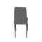Moderní jídelní židle Autronic Židle jídelní, šedá látka, kov šedá (DCL-374 GREY2) (18)