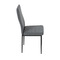Moderní jídelní židle Autronic Židle jídelní, šedá látka, kov šedá (DCL-374 GREY2) (21)