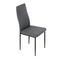 Moderní jídelní židle Autronic Židle jídelní, šedá látka, kov šedá (DCL-374 GREY2) (22)